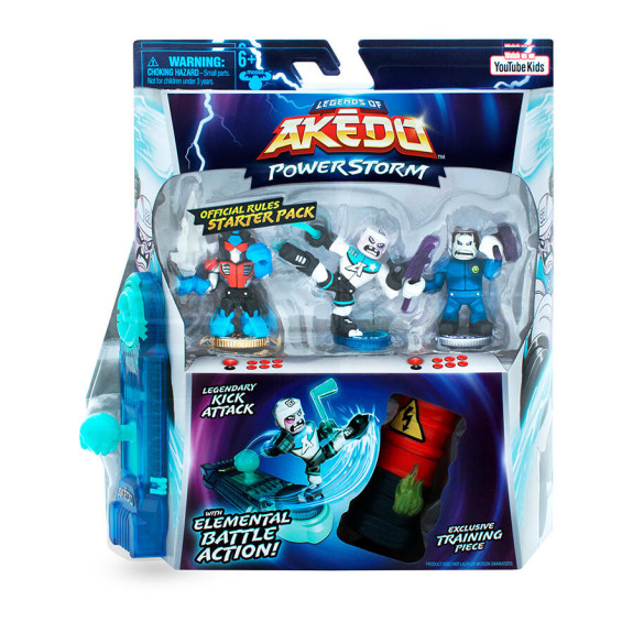 AKEDO S4 POWER STORM STARTER PK- KICK ATTACK